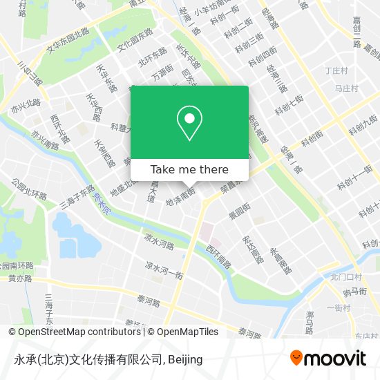 永承(北京)文化传播有限公司 map