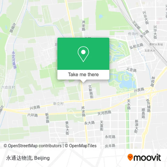 永通达物流 map