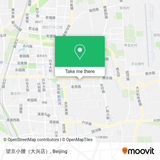 望京小腰（大兴店） map