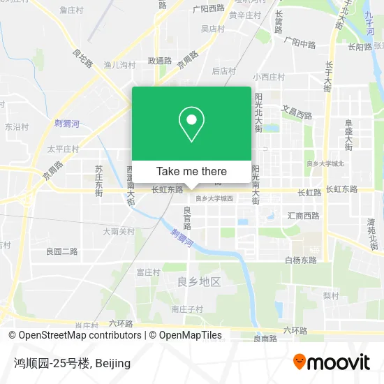 鸿顺园-25号楼 map