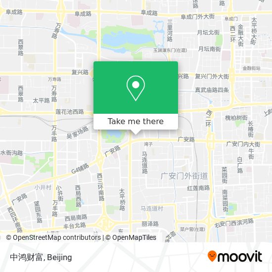 中鸿财富 map