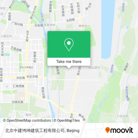 北京中建鸿坤建筑工程有限公司 map