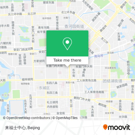 来福士中心 map