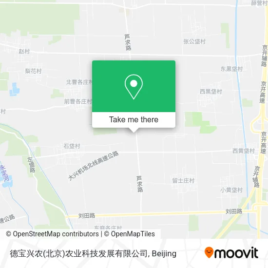 德宝兴农(北京)农业科技发展有限公司 map