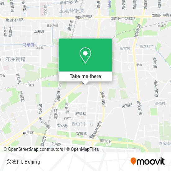 兴农门 map