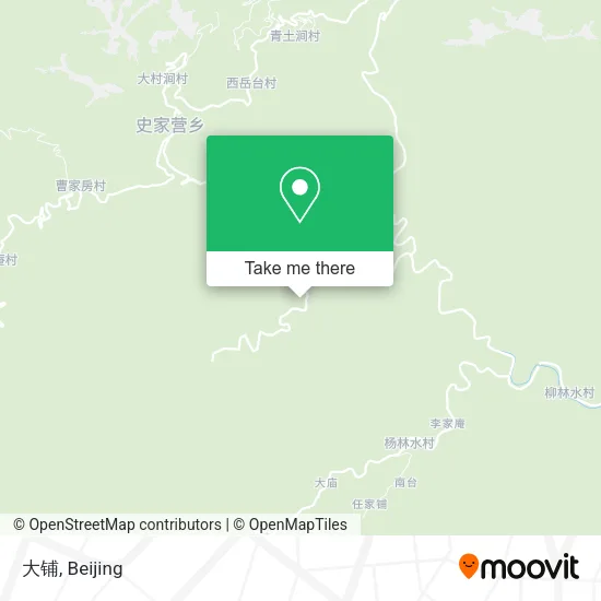大铺 map