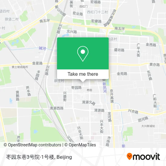 枣园东巷3号院-1号楼 map