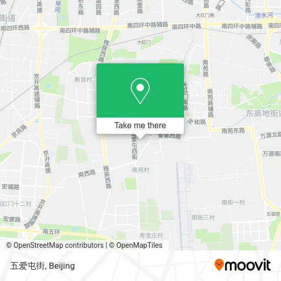 五爱屯街 map