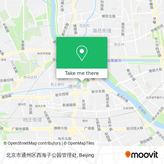 北京市通州区西海子公园管理处 map