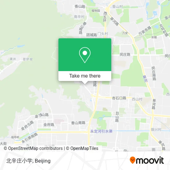 北辛庄小学 map
