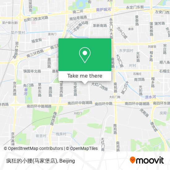 疯狂的小腰(马家堡店) map