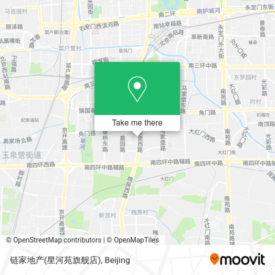 链家地产(星河苑旗舰店) map