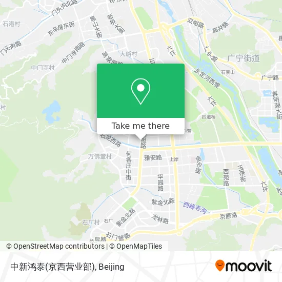 中新鸿泰(京西营业部) map