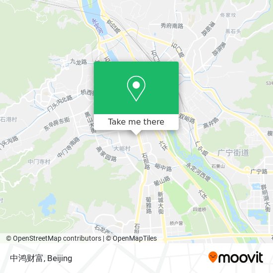 中鸿财富 map