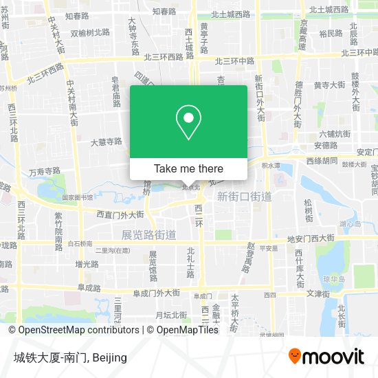 城铁大厦-南门 map