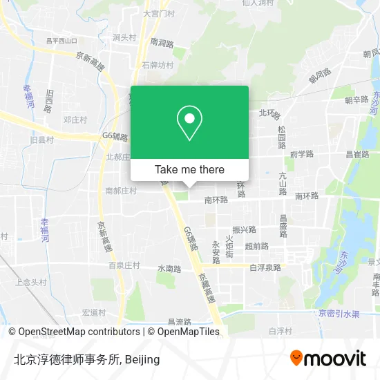 北京淳德律师事务所 map