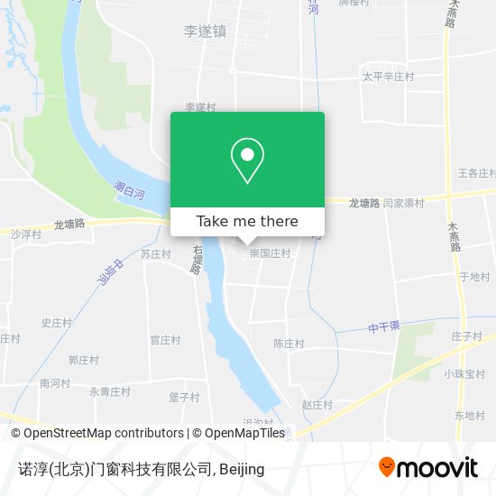 诺淳(北京)门窗科技有限公司 map