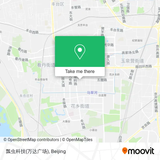 瓢虫科技(万达广场) map