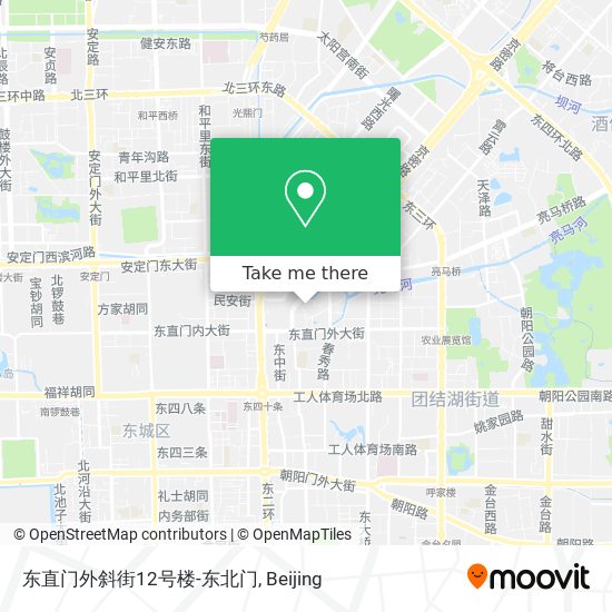 东直门外斜街12号楼-东北门 map