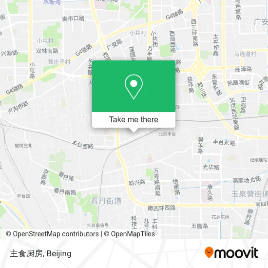主食厨房 map