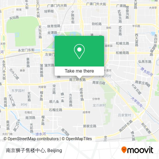 南京狮子售楼中心 map