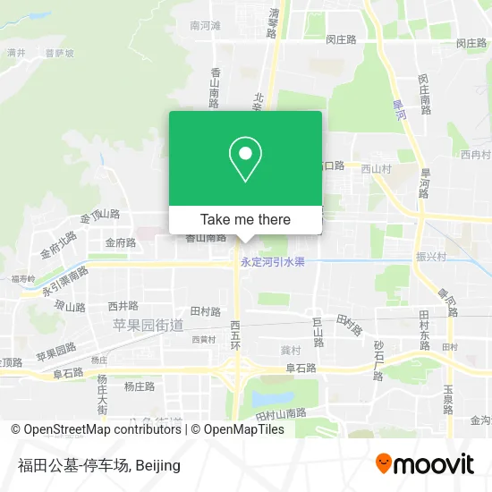 福田公墓-停车场 map