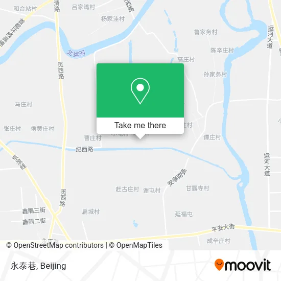 永泰巷 map