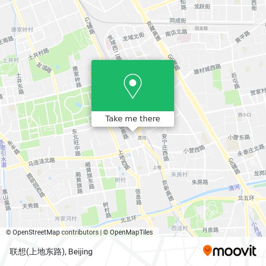 联想(上地东路) map