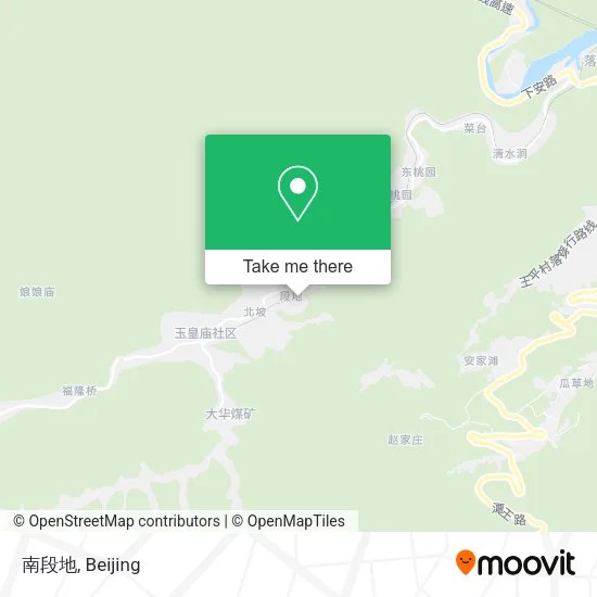 南段地 map