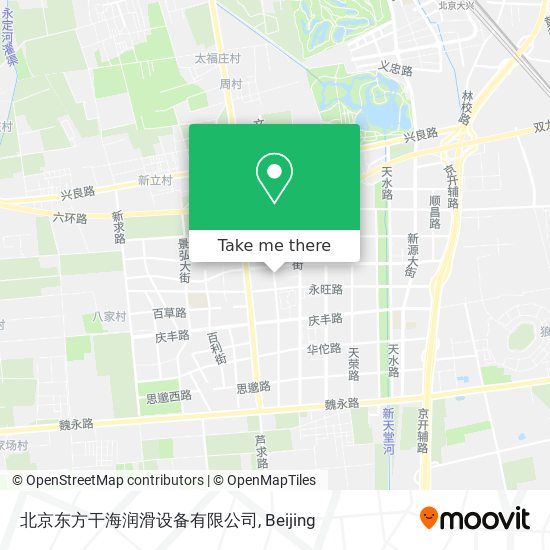 北京东方干海润滑设备有限公司 map