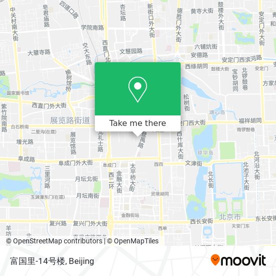 富国里-14号楼 map