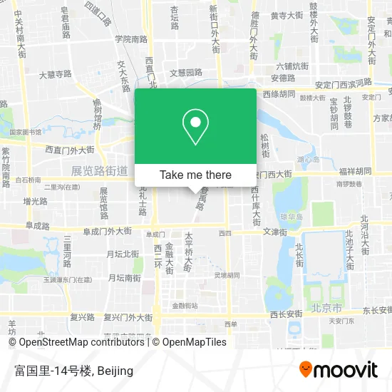 富国里-14号楼 map
