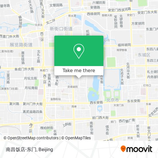 南昌饭店-东门 map