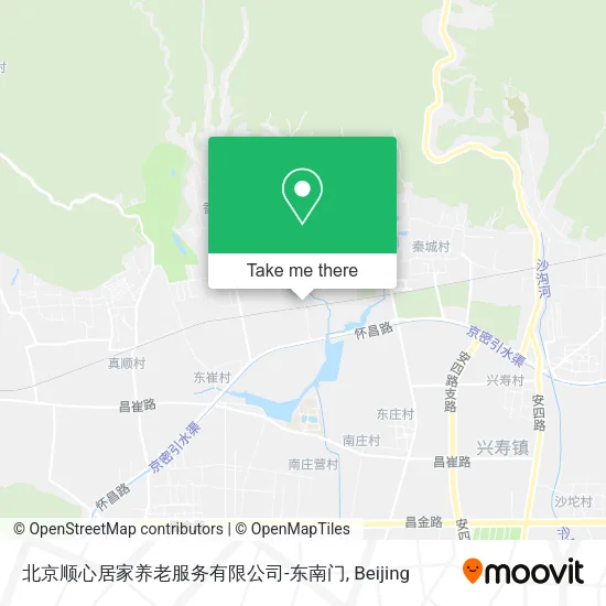 北京顺心居家养老服务有限公司-东南门 map