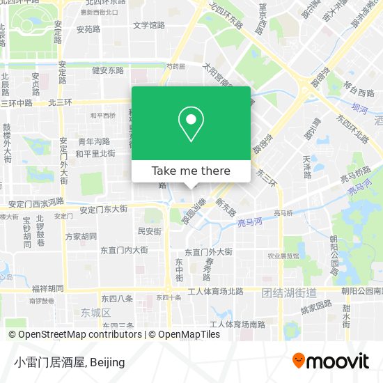 小雷门居酒屋 map
