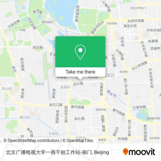 北京广播电视大学一商干校工作站-南门 map