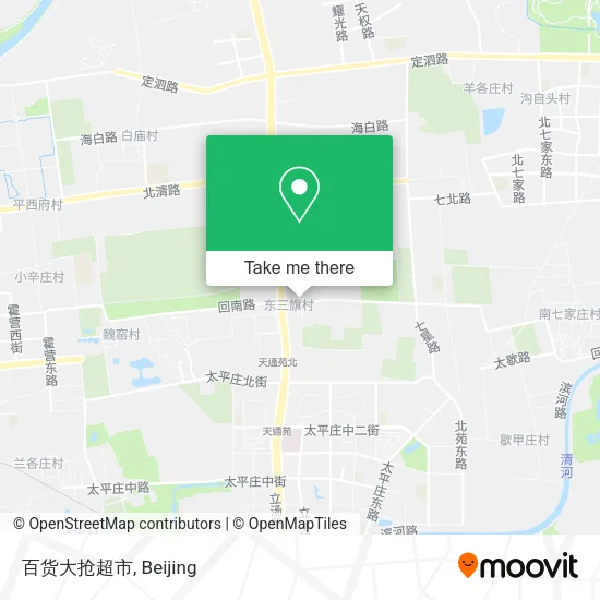 百货大抢超市 map