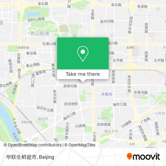 华联生鲜超市 map