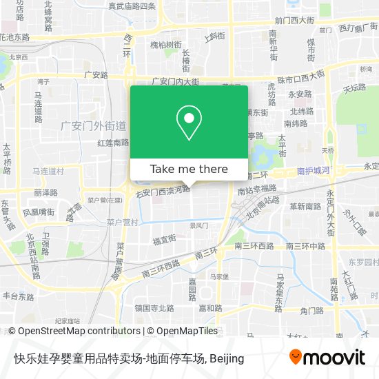 快乐娃孕婴童用品特卖场-地面停车场 map