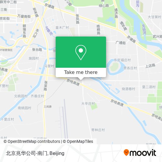 北京兆华公司-南门 map