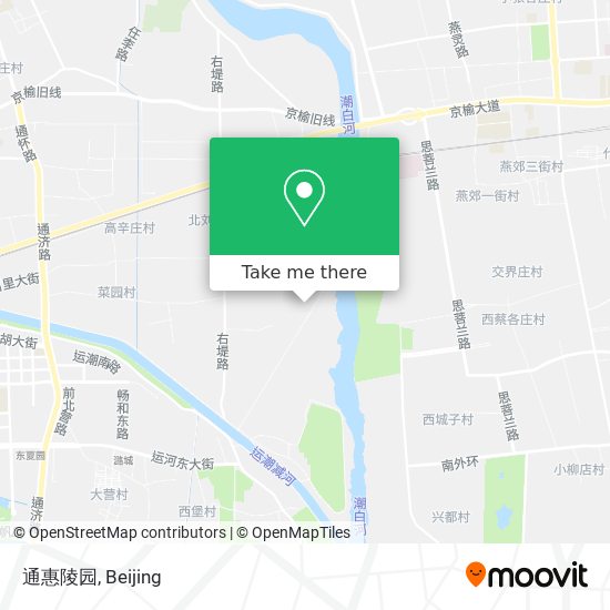 通惠陵园 map