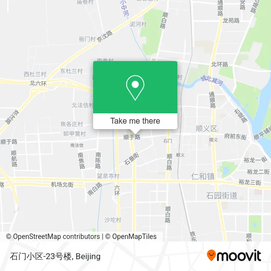 石门小区-23号楼 map
