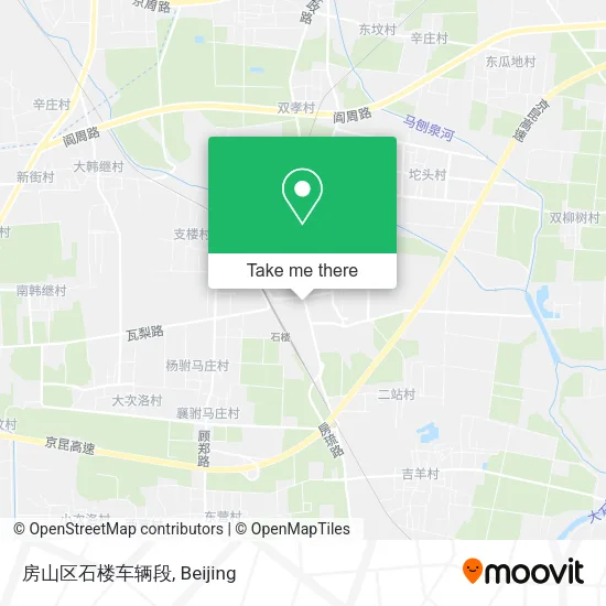 房山区石楼车辆段 map