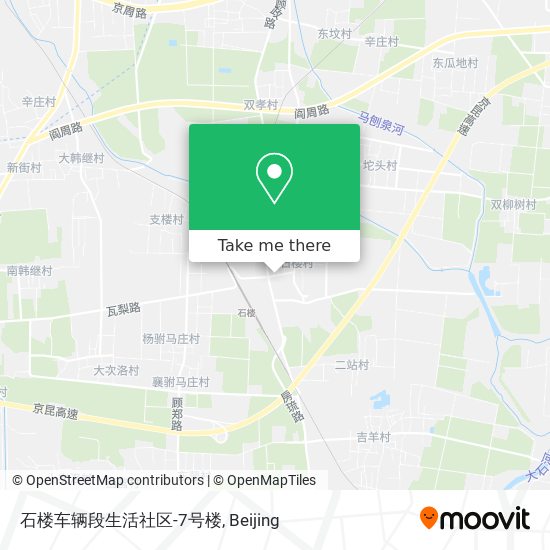 石楼车辆段生活社区-7号楼 map