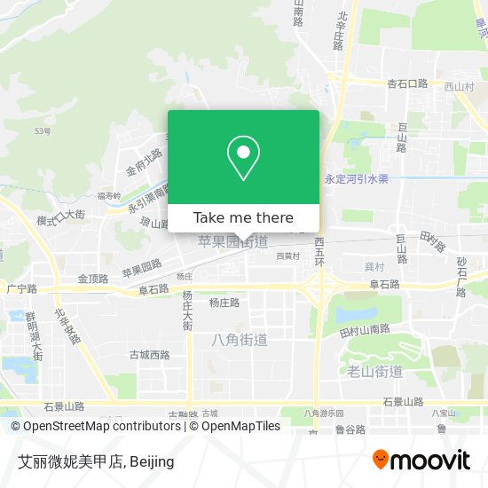 艾丽微妮美甲店 map