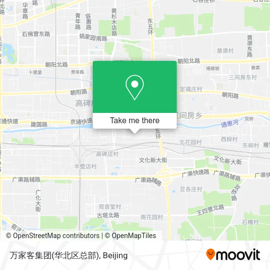 万家客集团(华北区总部) map
