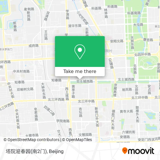 塔院迎春园(南2门) map