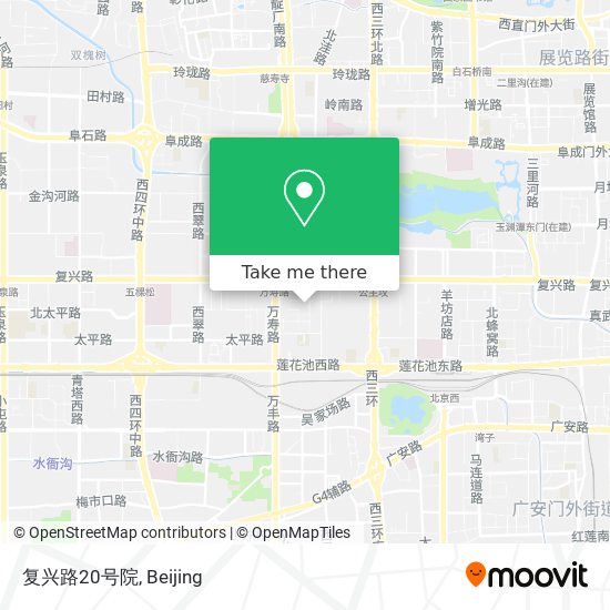 复兴路20号院 map