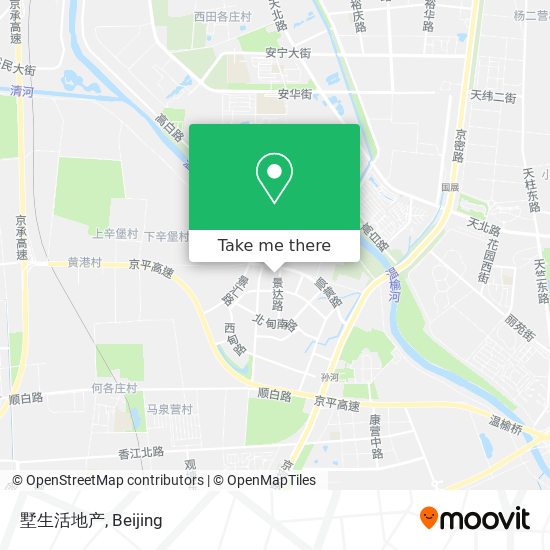 墅生活地产 map