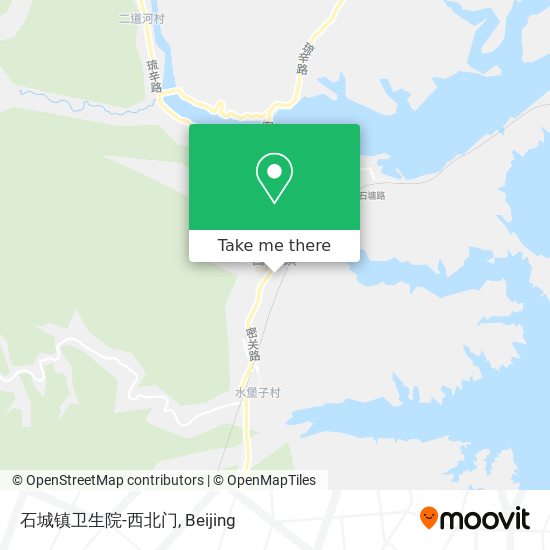 石城镇卫生院-西北门 map